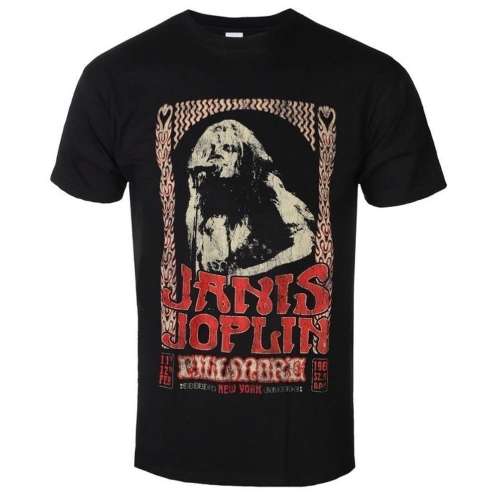 Janis Joplin Poster Style Retro Rock Music Fan Gift T-Shirt